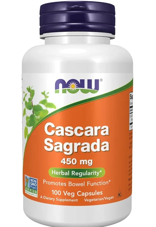 Cascara Sagrada 450mg 100 Veg Capsules